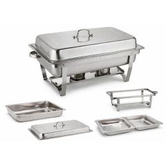 Chafing Dish Gold Square