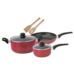 Non-Stick Cookware Set with Lid