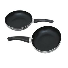 2 Pcs Fry Pan (Non Stick, 20+26 cm)