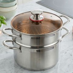 Stainless Steel Steamer 24cm