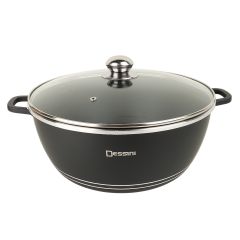 Granite Cookware With Top Lid 40cm