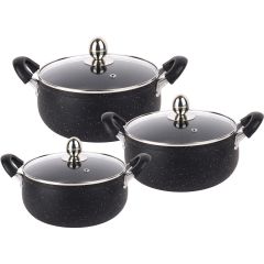 Granite Cookware Set 6Pieces