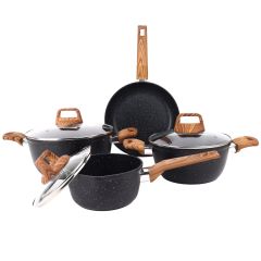 Casserole Non Stick Set 7 Pieces