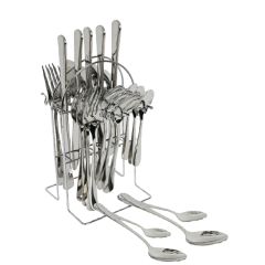Cutlery Set With Stand 24Pieces Assorted