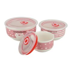 Ceramic Food Container 3-Pieces