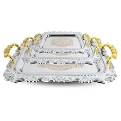 Stainless Steel Tray 3 Pieces Set