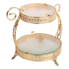 Candy Dish Metal 2 Part ZY35