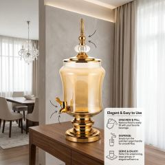 Amber Glass Juicer
