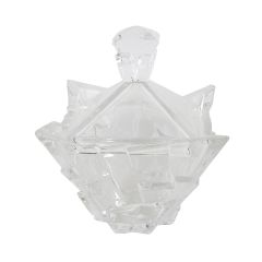 Glass Candy Bowl With Lid