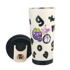 Printed Stainless Steel Travel Mug 600ml