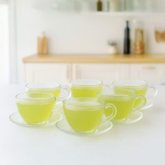 12Pieces Tea Cup And Saucer Set