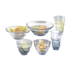 6 Pieces Bowl & Glass Set