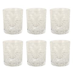 Glass Coffee Cup 6 Pieces Y-5260B