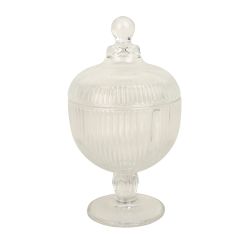 Glass Sugar Bowl With Lid JYT62-006