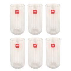 Water Glass Set 6 Pieces YW-35454-3703-1A