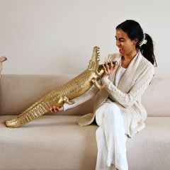 Decor Crocodile Figurine
