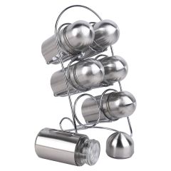 Spice Bottle With Stand 6 Pieces Set