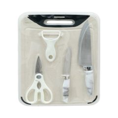 Chopping Board With Knife Set