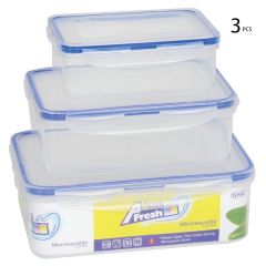 Food Container Plastics 3 Pieces