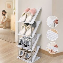 Plastic Shoe Rack 4 Layer