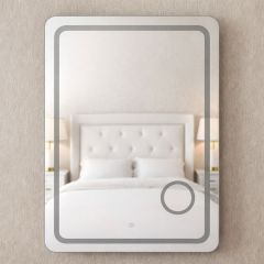 Hanging Mirror with Light