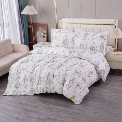 Quilt Cover 3 Piece Set Printed 160x220cm