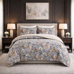 Printed Bed Cover Single Microfiber