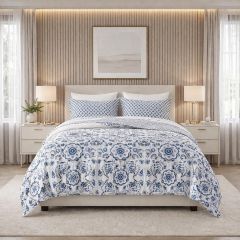 Printed Bed Cover Single Microfiber