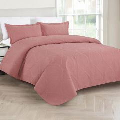 Plain Bed Cover Single Microfiber