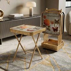 Modern Nesting Table 4 Piece