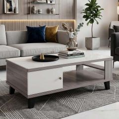 Marble Tea Table Single Rectangle