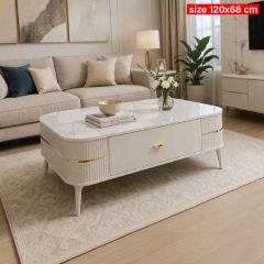 Glass Rectangular Tea Table