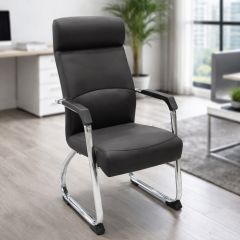 Leather Visitor Chair