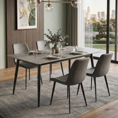 Marble Dining Table Set 1 Plus 4