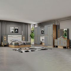 Modern Bedroom Set 17 Boxes 3034-8