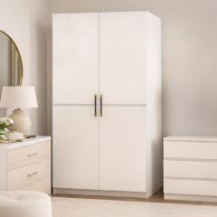 Wooden Wardrobe 2 Doors