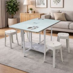 Folding Table With 4 Pieces