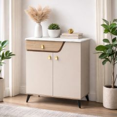 Shoes Cabinet Modern With 2 Door
