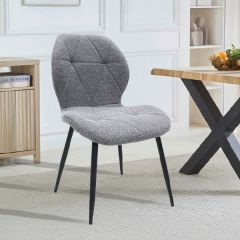 Dining Chair Fiber With Cushion 1 Box