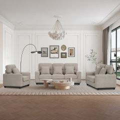 Fabric Sofa Recliner  (1x3 Seater, 1x2 Seater, 1x1 Seater)