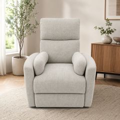 Single Fabric Recliner Sofa