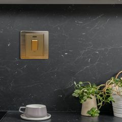 Double Pole Switch With Neon 45A