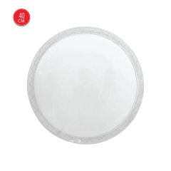 Plastic Ceiling Light 3 Color 48W White 1053