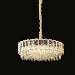 Crystal Hanging Light Golden