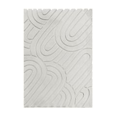 800G Rabbit Faux Carpet (120 x 180 cm, White)