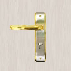 Modern Door Lock Set With Plate