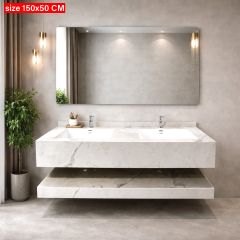 Double Marble Wash Basin