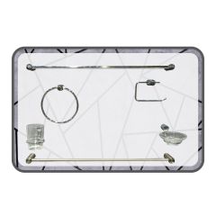 ملحقات حمام حديثة بعدد 6 قطع