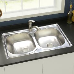 Stainless Steel Dual Commercial Kitchen Sink