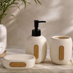 Ceramic Bathroom Set 3 Piece